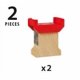 thumbnail image 5 of Juego de rieles de madera BRIO World 33254 Super Supports, 2 unidades, 5 of 7