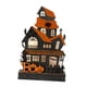 thumbnail image 2 of Casa De Madera De Halloween, Estatua, Festival, Casa Fantasma, Accesorios Decorativos Con Luz, 2 of 5