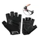 thumbnail image 1 of Guantes Antideslizante Dedo Corto Mtb Ruta Bici Ciclismo Negro, M, 1 of 3