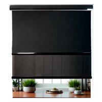 Cortina Roller Blackout Doble Visillo Cenefa Beiti 120X200