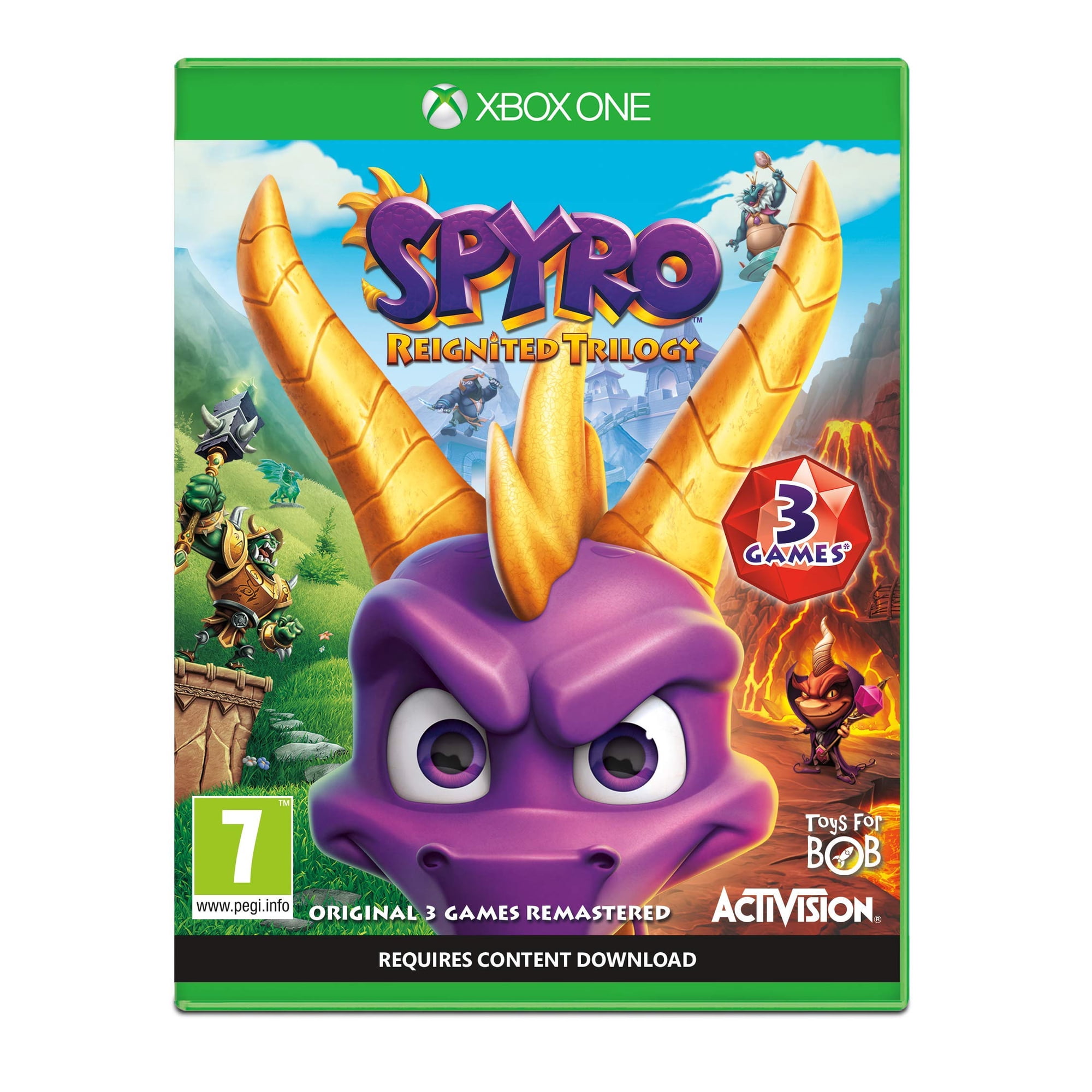 Videojuego Activision Spyro Trilogy Reignited Para Xbox One