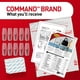 thumbnail image 4 of Ganchos de alambre Command, transparentes, de tamaño mediano, 10 ganchos con 12 tiras, 4 of 9