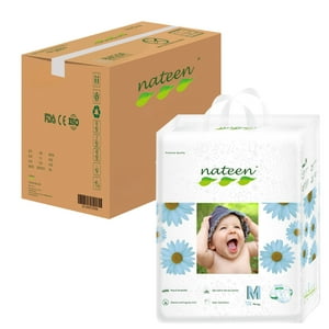 Nateen - Pañal Ecológico M - 144 Unidades
