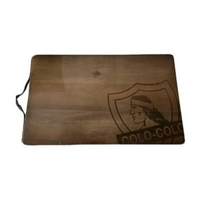 Fanatikos - Tabla Madera Logo Colo Colo