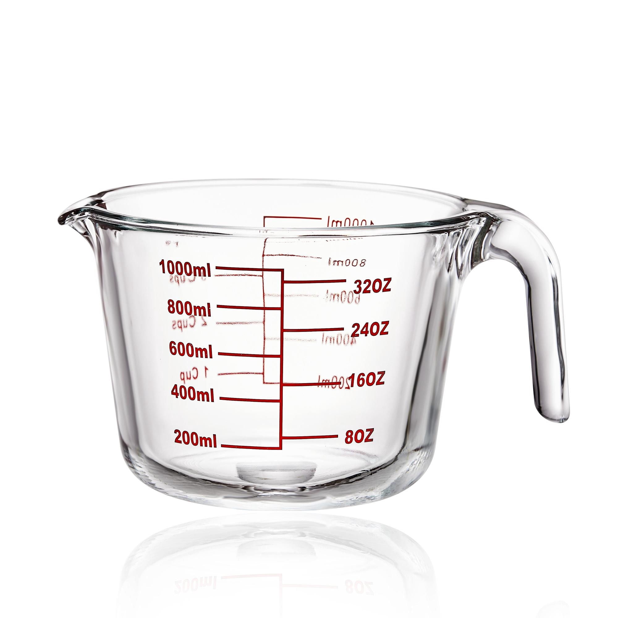 Jarro Vidrio 1000 ml medidora 1 pieza