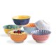 thumbnail image 1 of Juego de 6 tazones de cereal Selamica de 18 cm, colores variados, 1 of 7