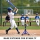 thumbnail image 5 of BaseGoal Tee de béisbol para niños con bate, altura ajustable, 5 of 8