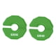 thumbnail image 1 of 2 discos de pesas con mancuernas, fáciles de transportar, suministros de gimnasio, placa de cambio pequeña para barras estándar y entusiastas del fitn 104 mm, 1 of 5