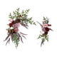 thumbnail image 5 of Arco De Flores De Boda De 2 Uds Con Guirnalda De Hojas Para Decoración De Ceremonia Rojo Vino, 5 of 5