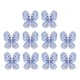 thumbnail image 2 of 20 Piezas De Papel Para Envolver Ramos De Flores, Manualidades De Bricolaje Para Bodas, Día De La Madre, Azul, 2 of 3