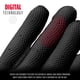 thumbnail image 2 of Guantes de bateo Franklin Sports 2nd Skinz Drip Black + Gold, 2 of 7