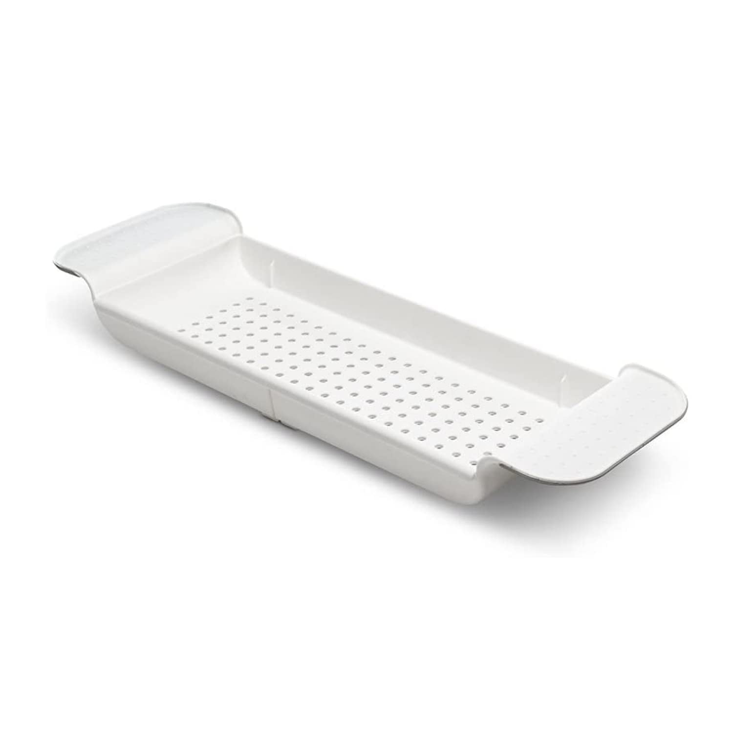 Bandeja De Baño Madesmart Expandible Para Bañeras De Plástico, Color Blanco
