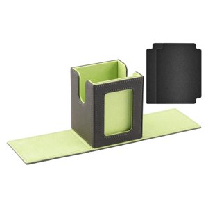 Bothyi - Caja De Baraja De Cartas Coleccionables Para Juego De Cartas De Béisbol, Organizador De Cartas Con Capacidad Para Más De 100 Cartas, Color Verde