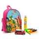 thumbnail image 3 of Mundo de Palabras Mochila Escolar para Niños y Niñas, Mochila Infantil Ligera de Alta Calidad, Grande y Duradera ROSA, 3 of 6