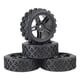 thumbnail image 3 of 4 Uds RC Llantas De Goma Neumáticos 71mm Resistente Al Desgaste Para HSP Crawler Accs Negro, 3 of 5