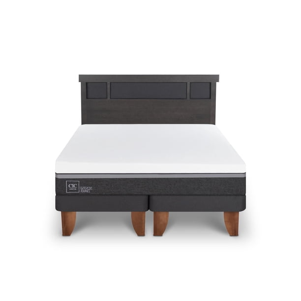 Cama Europea Europea Ortopedic Advance 2P Bd Respaldo Dublin 2 Plaza Base Dividida