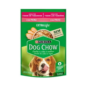 Sobres De Alimento Húmedo Dog Chow Pavo 15 Un.