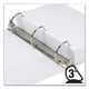 thumbnail image 4 of Anillo en D duradero View Binder Samsill de 7,62 cm a base de plantas, blanco, 4 of 8