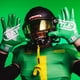 thumbnail image 5 of Guantes de Fútbol Americano Battle Adulto Grande Negro Ultra‑Stick, 5 of 7