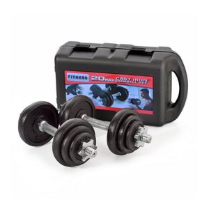 Pesas Chile - Set 20Kg Maletín Cast Iron