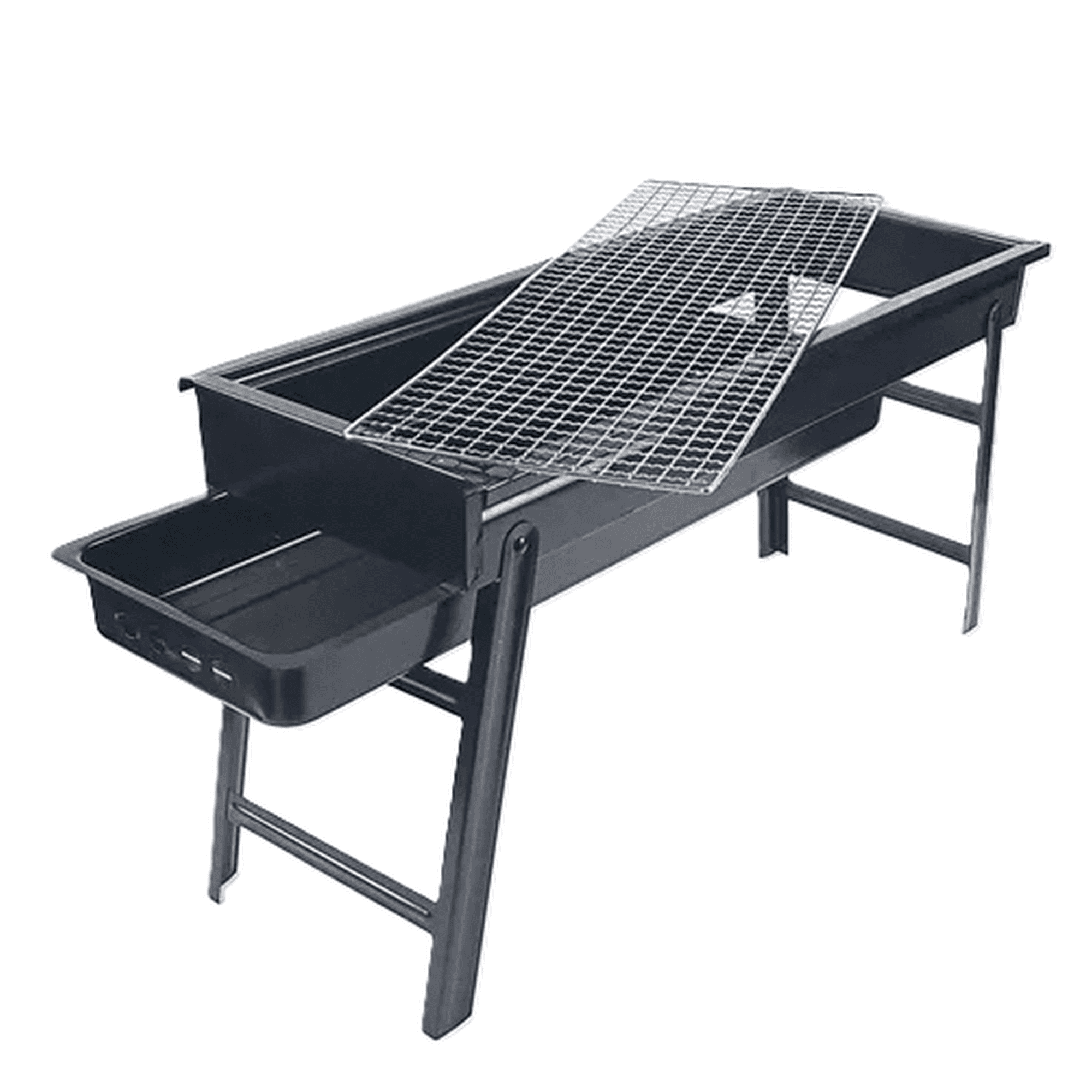 Genérico - Parrilla Parrillera Para Asado Plegable Portatil