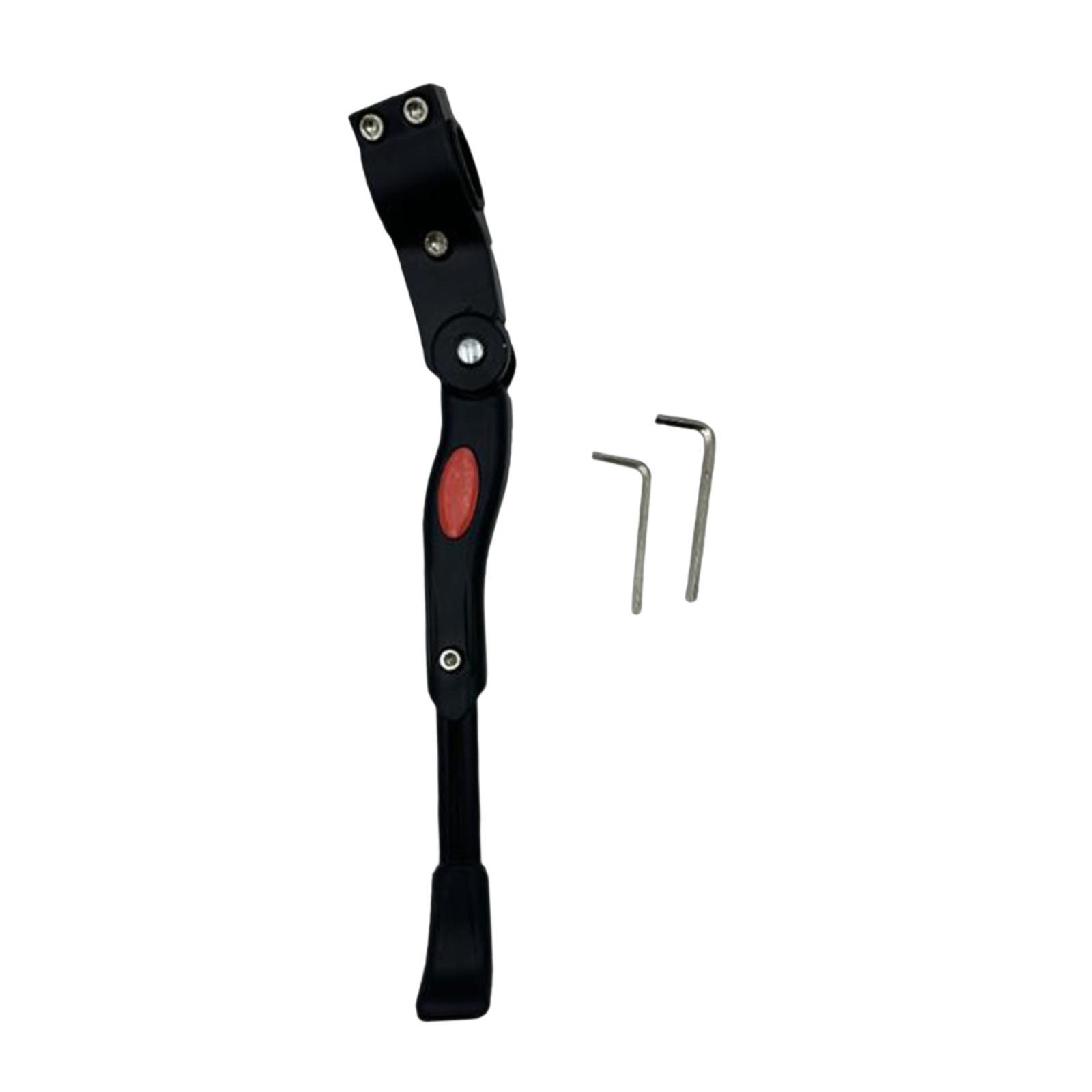 Magideal - Soporte Para Bicicleta De Montaña, Soporte Para Bicicleta, Para Bicicletas De 26 "", Bicicleta Plegable, Aleación Ajustable, Soporte Antideslizante Par Negro