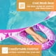 thumbnail image 3 of Hinchable Pool Lounge Float Sloosh para adultos con portavasos, color rosa, 3 of 9