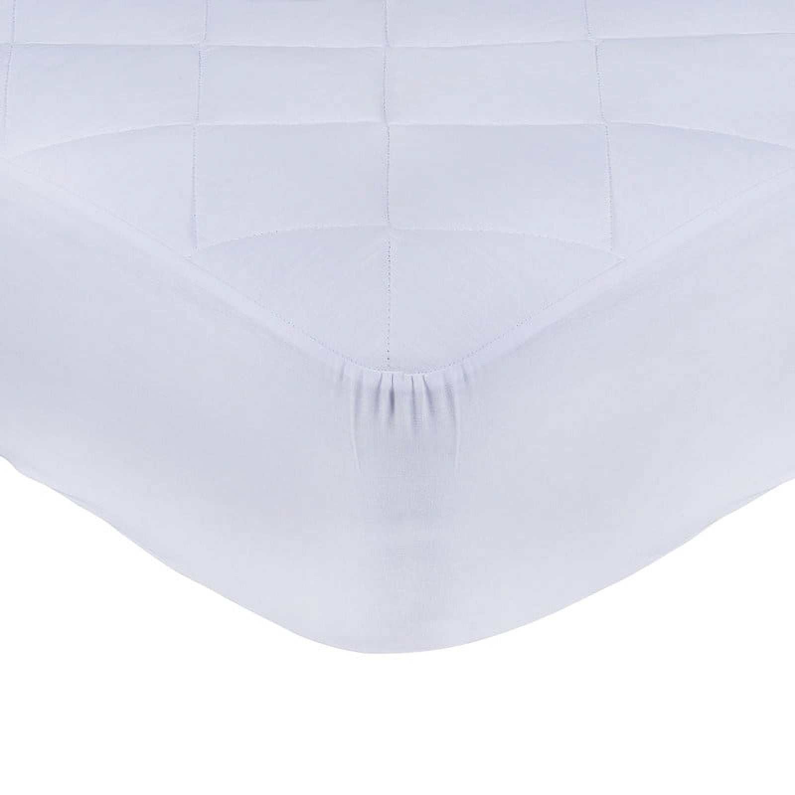 Mashini - Cubrecolchon Ajustable 1.5 Plaza Blanco