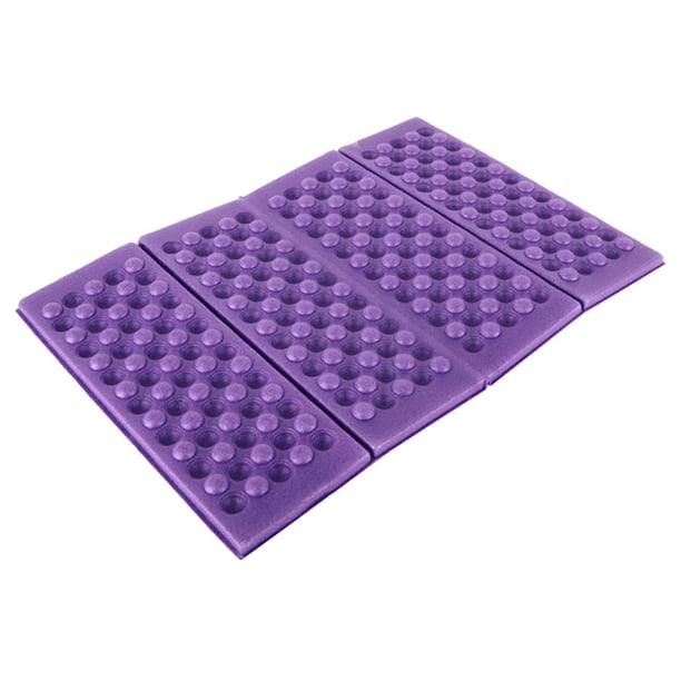 Suministros para exteriores, cojín de espuma XPE plegable de cuatro pliegues, antisalpicaduras, aislamiento de agua, almohadilla de picnic portátil a prueba de humedad, almohadilla para pedos