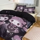 thumbnail image 1 of Kuromi Print Bedding Set Pattern Duvet Cove Set 3 Pieces 1 Quilt Cover And 2 Pillowcases for Women Men Teens, 1 of 5