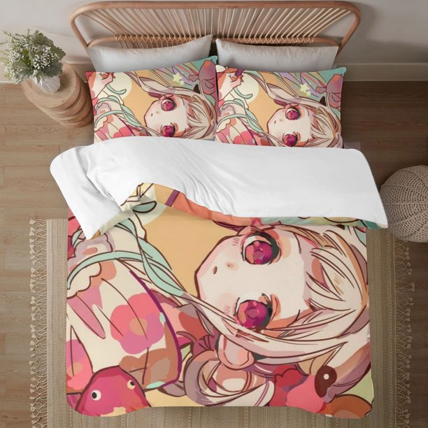 Toilet-bound Hanako-kun Soft 3D Printed Duvet Cover Bedding Set with Comforter Cover 3 Piece Set