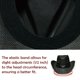 thumbnail image 4 of Sombrero Vaquero YOUBADU Negro Talla Única 58 cm Unisex, 4 of 7
