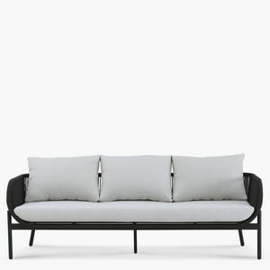 Form Design - Sofá 3C Porto Belo Negro