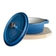 thumbnail image 4 of Mini Olla Hierro Enlozado Ovalada Azul 15.5X9.2X4.8 Cm, 4 of 9