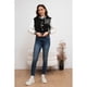 thumbnail image 4 of Chaqueta Corta Universitaria Mujer Gruesa Forro Piel Bolsillos 7582, 4 of 4