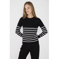 Eclipse - Tejido Mari Negro/Crudo Negro Xl