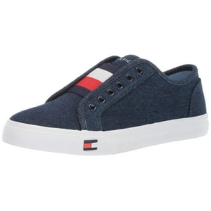 Zapatilla Tommy Hilfiger Anni Slip-On Para Mujer En Mezclilla