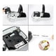 thumbnail image 4 of 5 Unidades Cinta 12mm Para Dymo Dm1 Impermeable Y Resistente Negro, 4 of 7