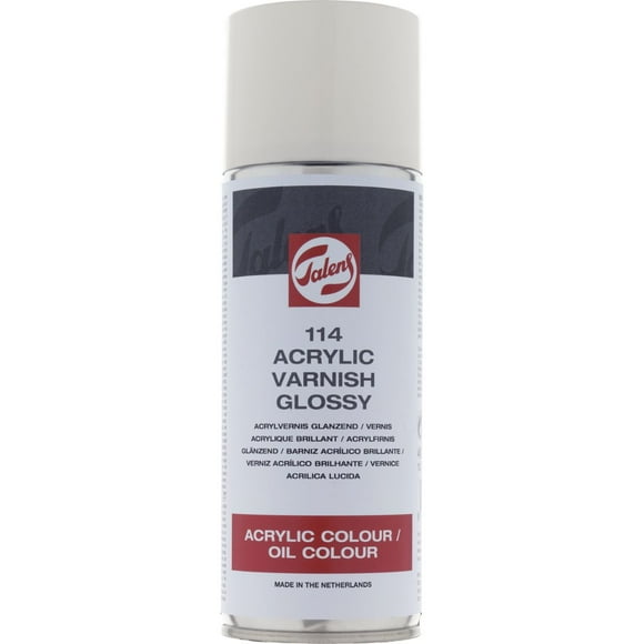 Barniz Brillante para Acrílico y Óleo Spray Talens 400ml