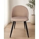 thumbnail image 4 of Silla Nordic Lino Black - Beige, 4 of 5