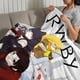 thumbnail image 3 of RWBY - RWBY anti-pilling, suave, ligera, esponjosa y acogedora de lujo para hogar y cocina – Perfecta para niños y adultos,130X150cm, 3 of 6