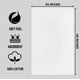 thumbnail image 3 of Toallas De Baño Classic 100% Algodón 24 X 48 Cm 12 Unidades Color Blanco, 3 of 8