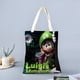 thumbnail image 2 of Luigi's Mansion Bolso de tela con estampado de lienzo para mujer, bolsa de compras reutilizable y estética, con cremallera interior, regalo para mujer,40*40cm., 2 of 6