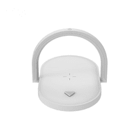 Genérico - Base De Carga Inalámbrica 3 En 1 Para Teléfonos Móviles - Lámpara De Mesilla De Noche Con Carga Rápida De 15 W-Blanco