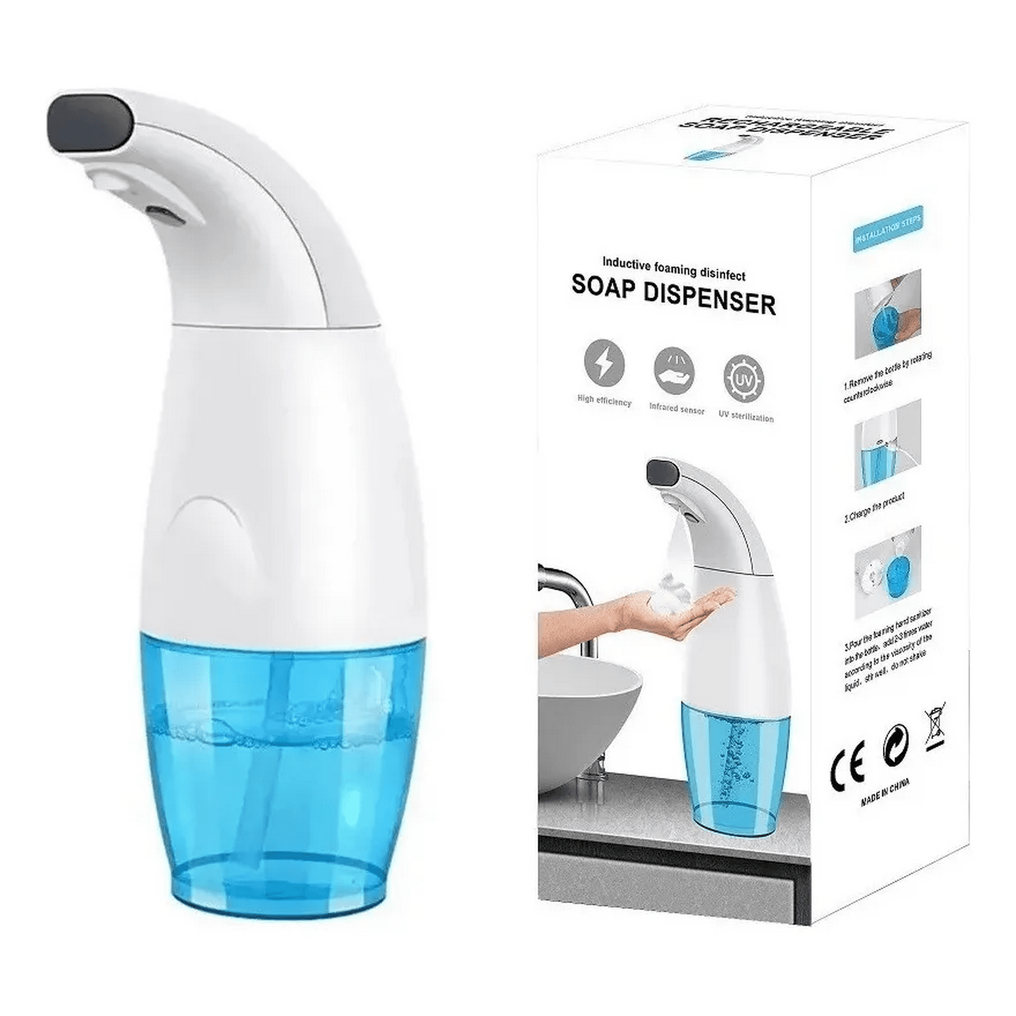 Genérico - Dispensador Sensor Infrarrojo Automático De Jabón / 220022 Blanco - 220022