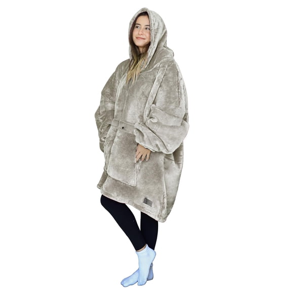 Sudadera con capucha Tirrinia Oversized Fluffy Sherpa