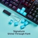 thumbnail image 3 of Kit de accesorios para juegos Keycaps HyperX Rubber, 19 teclas, azul, 3 of 9