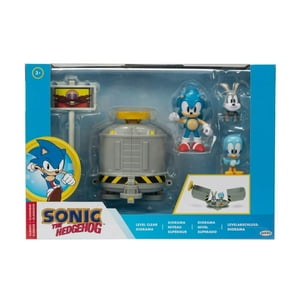 Set De Juego Sonic Nivel Superado Con Figura De 2.5 Pulgadas