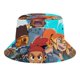 thumbnail image 1 of Golpeador de Dragones Sombrero bucket para adultos, gorra de protección solar, sombrero de pescador plegable para viajes al aire libre, pesca y actividades de verano, 1 of 6
