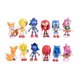 thumbnail image 1 of Set de 6 figuras de acción Sonic The Hedgehog Max Fun Classic 5-7cm, 1 of 2